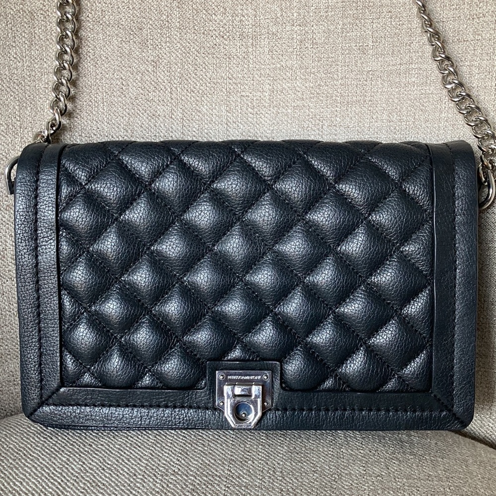Rebecca Minkoff Black Quilted Bag - Picture 3 of 16